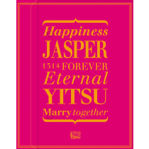 JASPER_YITSU(桃紅)喜餅禮盒