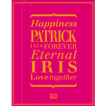 PATRICK_IRIS(桃紅)喜餅禮盒