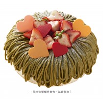 TDH貓茶町-包種草莓蒙布朗生日蛋糕(限門市自取)
