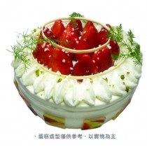 TDH貓茶町-夢幻莓甜心生日蛋糕(限門市自取)